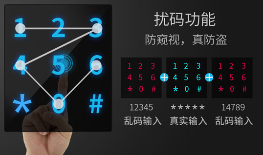 智能锁虚位密码是什么意思？有什么作用？