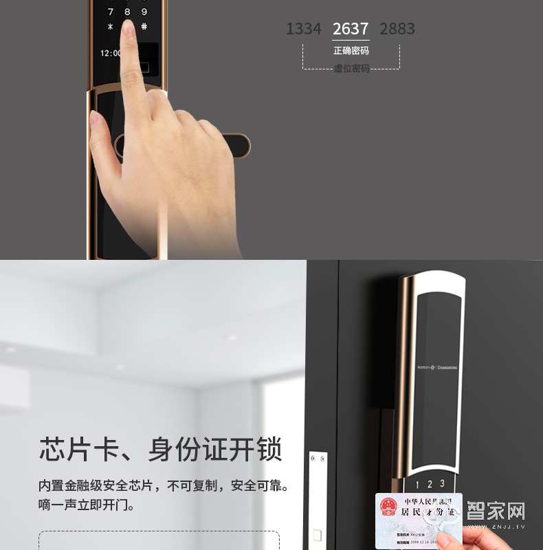 国民指纹锁 多重?；?智能开启