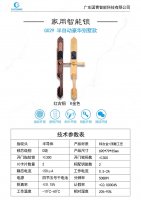 国青半自动豪华别墅锁G029