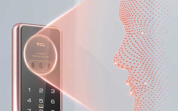 安全秒开！TCL智能锁新品助力行业迈入真3D刷脸时代